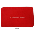 Tapis de tapis de tapis de tapis en flanelle en polyester